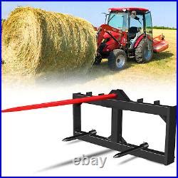 skid steer for moving hay|tractor hay hauling equipment.